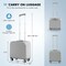 Costway 16&#x27;&#x27; Under-seat Carry On Luggage PC Hardshell Lightweight Suitcase with TSA Lock